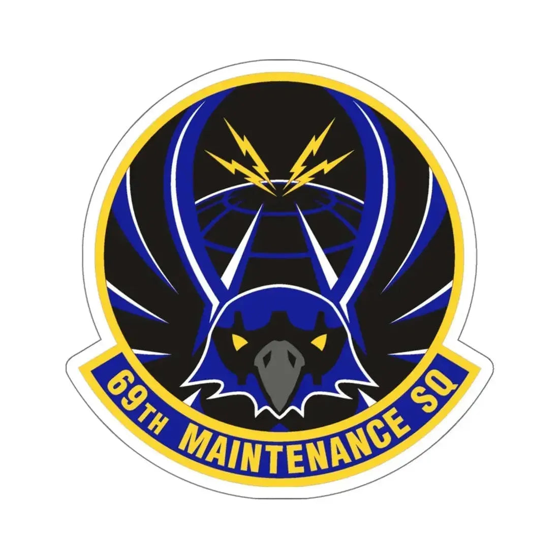 69th Maintenance Squadron (U.S. Air Force) STICKER Vinyl Die-Cut Decal - The Sticker Space