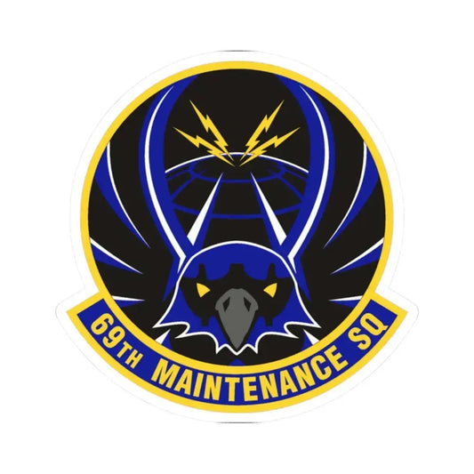 69th Maintenance Squadron (U.S. Air Force) STICKER Vinyl Kiss-Cut Decal 2 Inch White - The Sticker Space