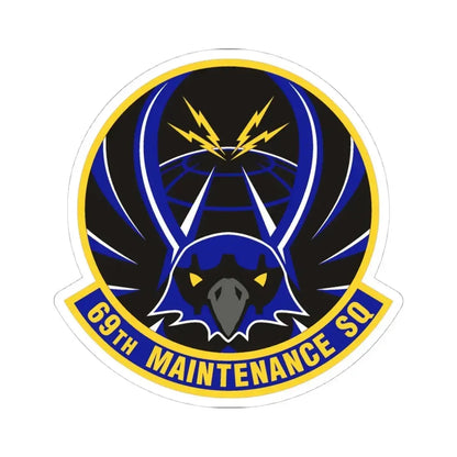 69th Maintenance Squadron (U.S. Air Force) STICKER Vinyl Kiss-Cut Decal 4 Inch White - The Sticker Space