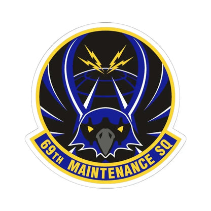 69th Maintenance Squadron (U.S. Air Force) STICKER Vinyl Kiss-Cut Decal 6 Inch White - The Sticker Space