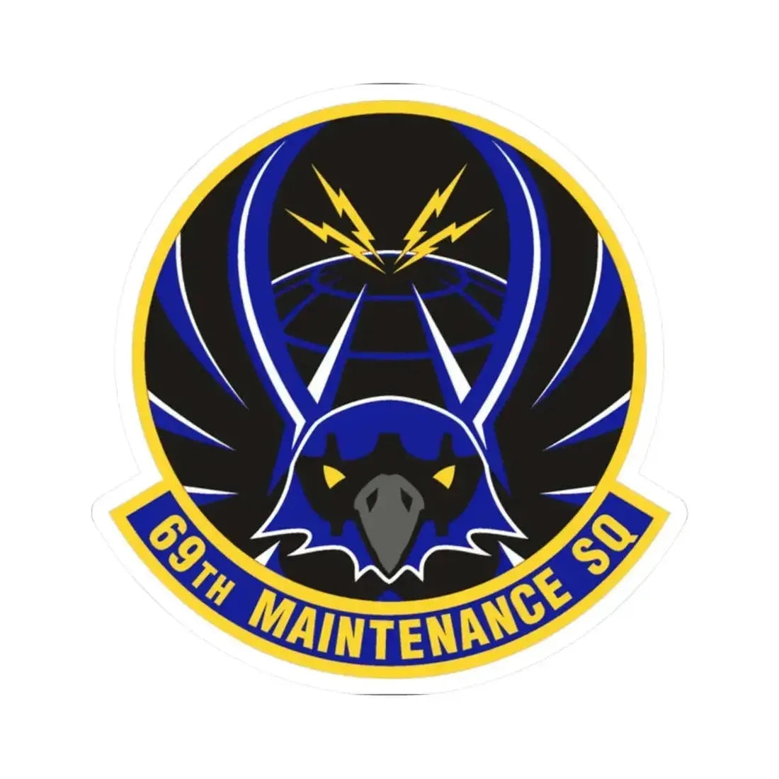 69th Maintenance Squadron (U.S. Air Force) STICKER Vinyl Kiss-Cut Decal - The Sticker Space