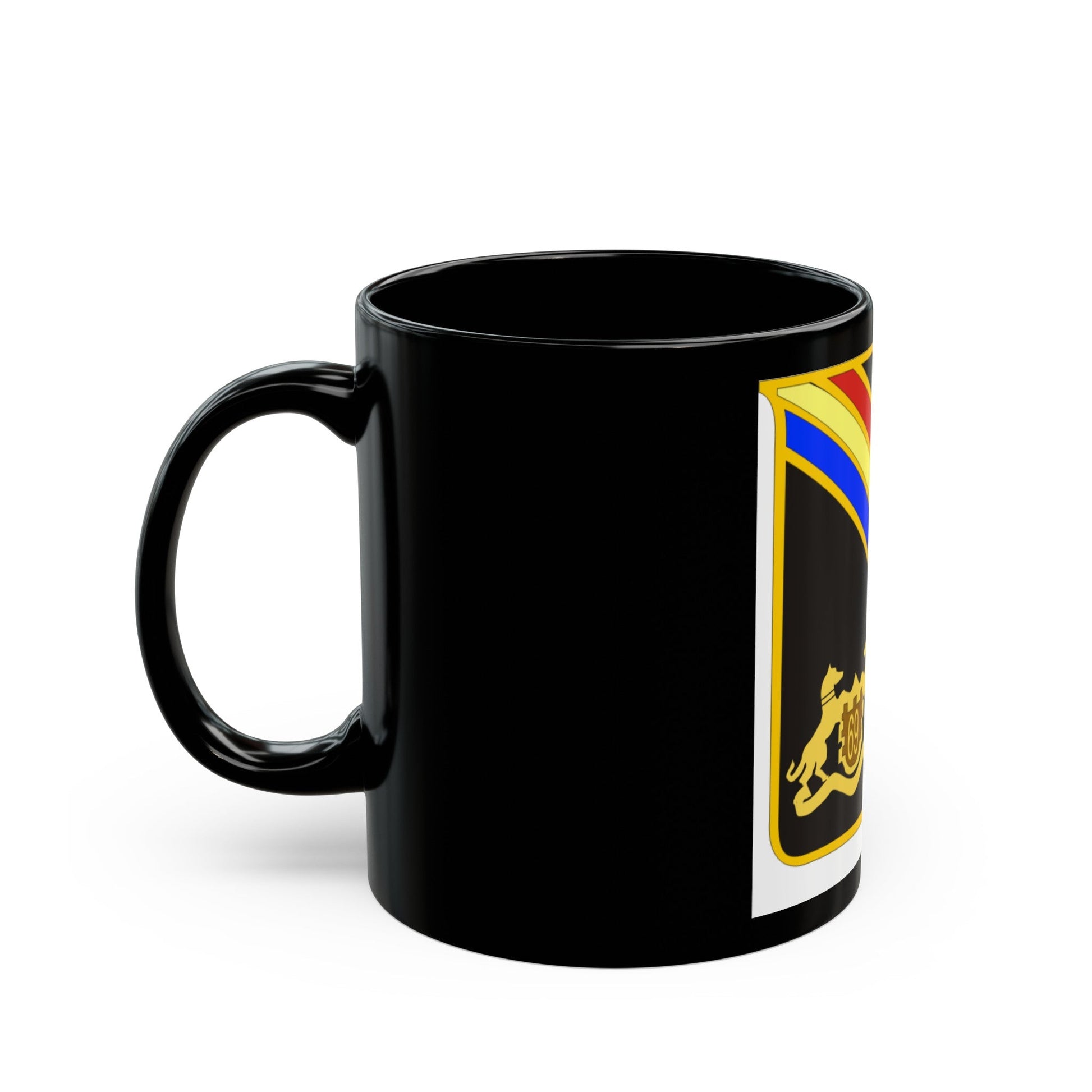 69th New York Infantry Regiment (U.S. Army) Black Coffee Mug-The Sticker Space