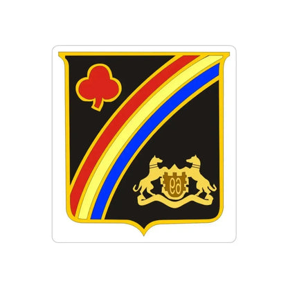 69th New York Infantry Regiment (U.S. Army) REVERSE PRINT Transparent Die-Cut STICKER 4 Inch Die-Cut Transparent - The Sticker Space