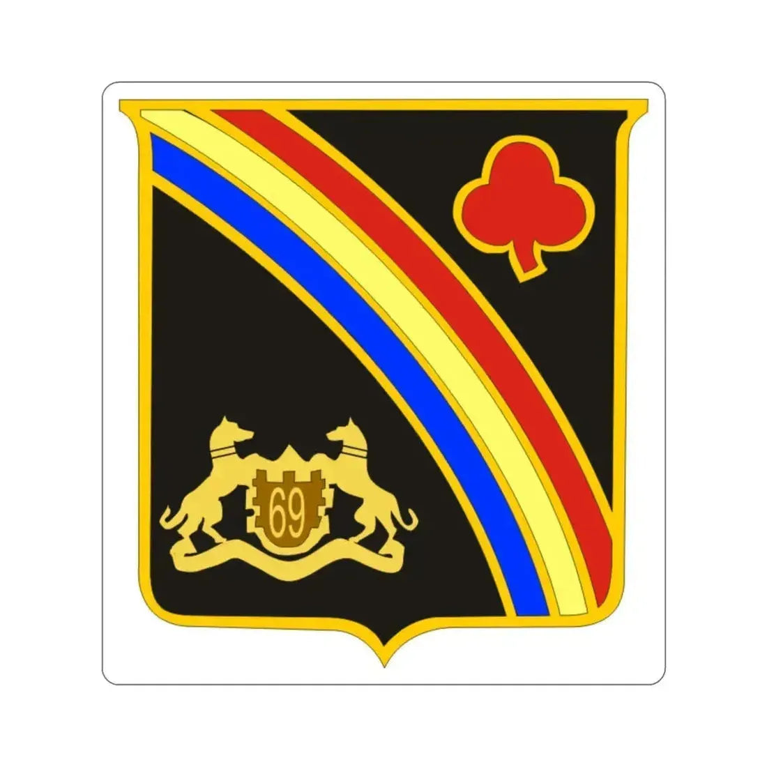 69th New York Infantry Regiment (U.S. Army) STICKER Vinyl Die-Cut Decal 4 Inch - The Sticker Space
