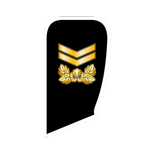 6.SKN CPO (Korea) (Military Rank) STICKER Vinyl Kiss-Cut Decal 2 Inch White - The Sticker Space