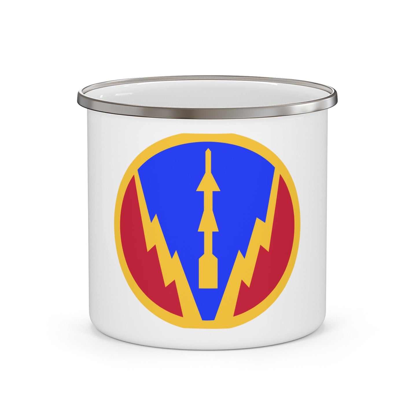 6th Air Defense Artillery Brigade (U.S. Army) 12oz Enamel Mug-12oz-The Sticker Space