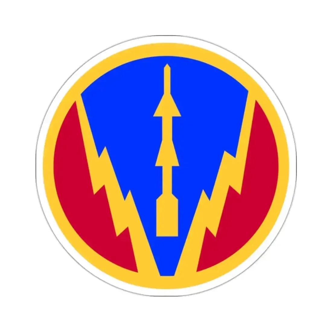 6th Air Defense Artillery Brigade (U.S. Army) STICKER Vinyl Kiss-Cut Decal 2 Inch White - The Sticker Space
