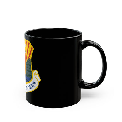 6th Air Mobility Wing (U.S. Air Force) Black Coffee Mug-The Sticker Space