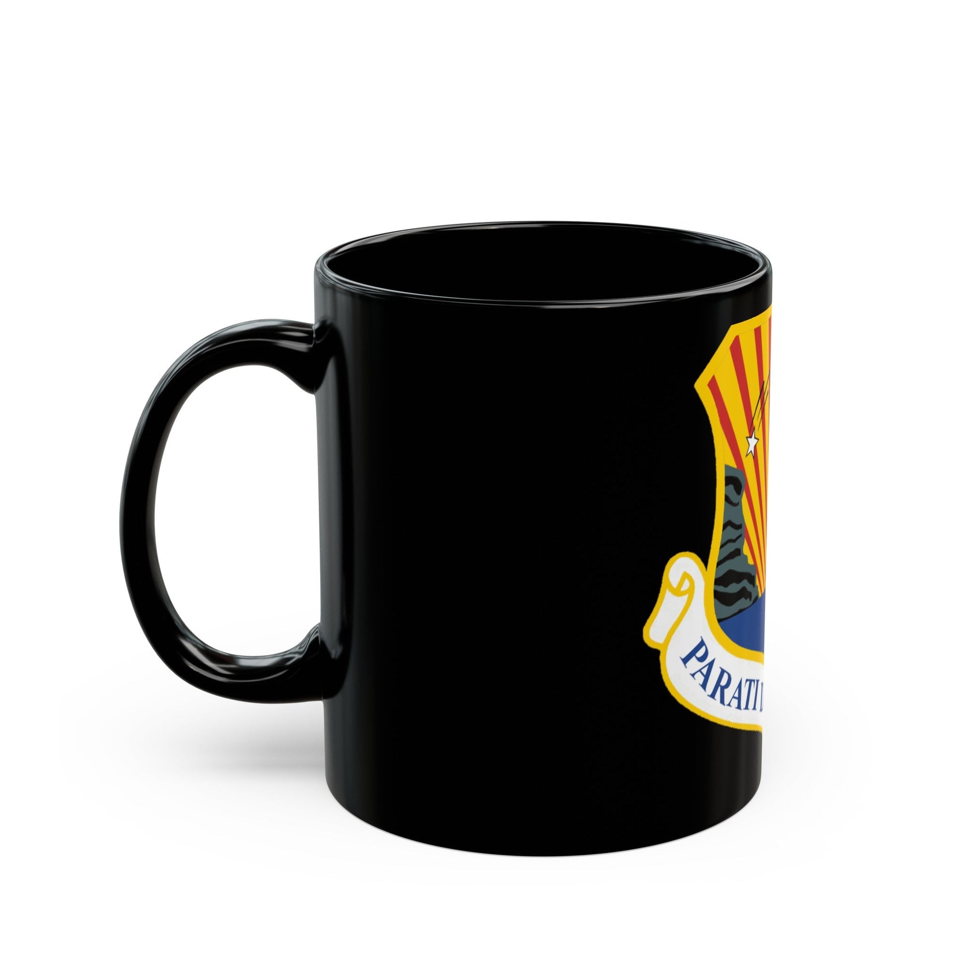 6th Air Mobility Wing (U.S. Air Force) Black Coffee Mug-The Sticker Space