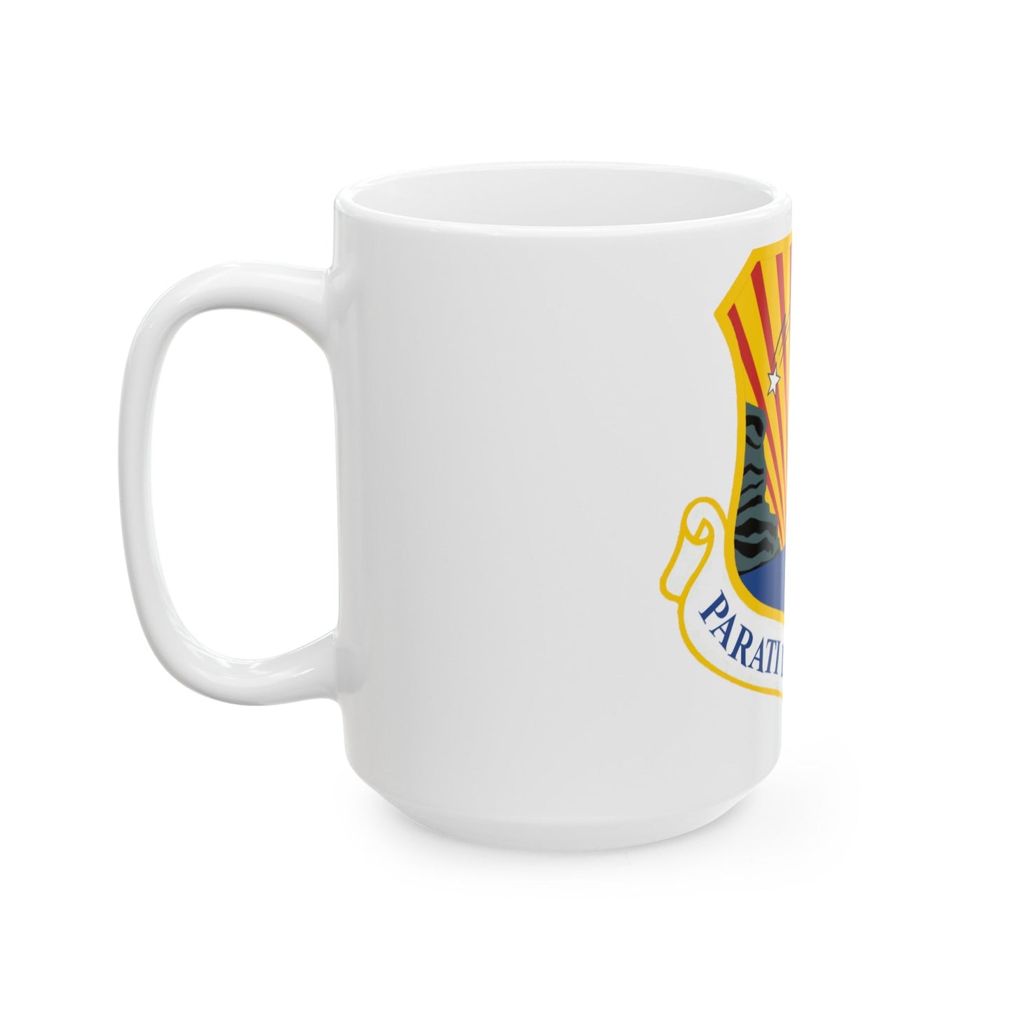 6th Air Mobility Wing (U.S. Air Force) White Coffee Mug-The Sticker Space