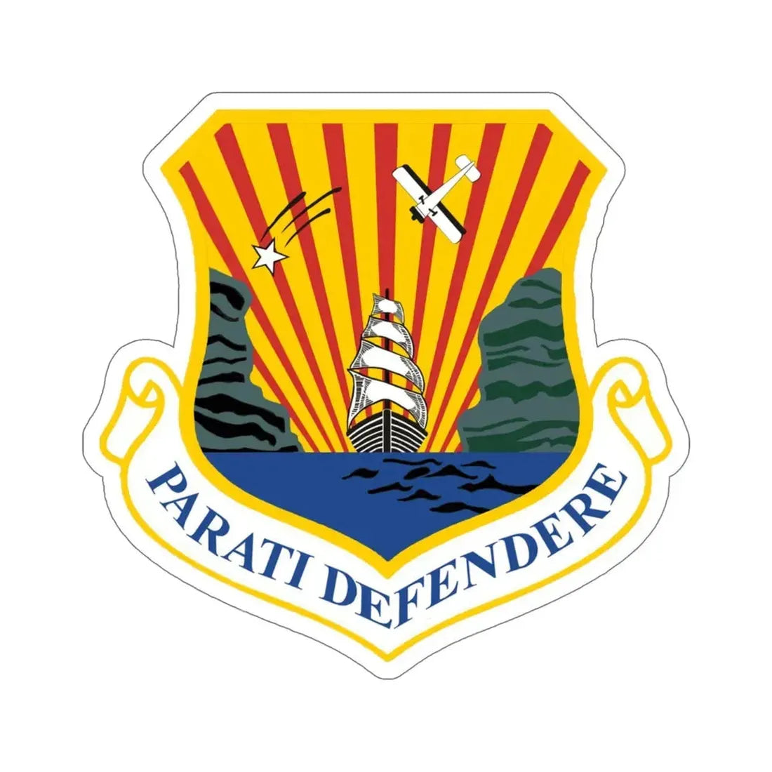 6th Air Mobility Wing (U.S. Air Force) STICKER Vinyl Die-Cut Decal - The Sticker Space