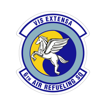 6th Air Refueling Squadron (U.S. Air Force) STICKER Vinyl Die-Cut Decal-3 Inch-The Sticker Space