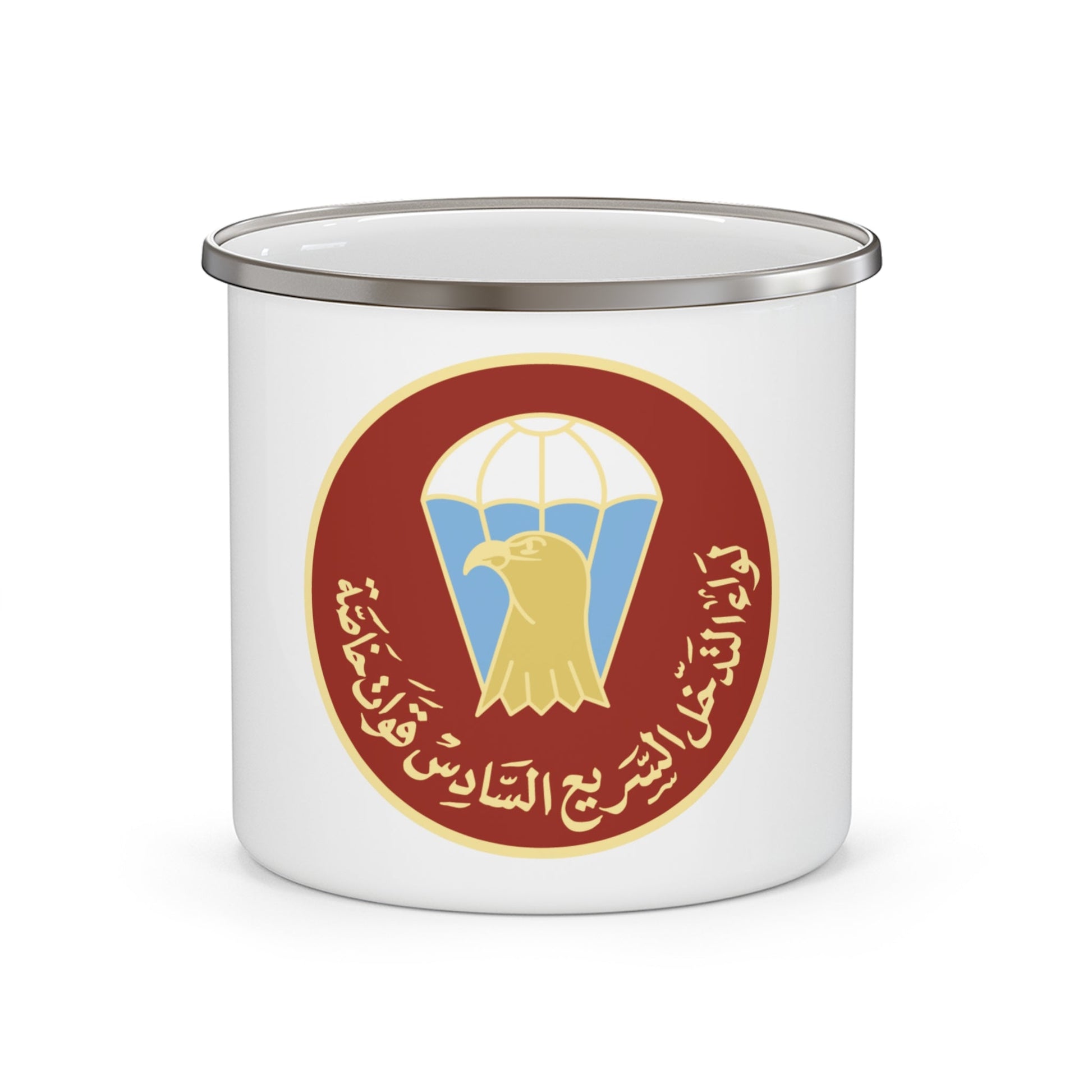 6th BDE (USMC) Enamel Mug-12oz-The Sticker Space