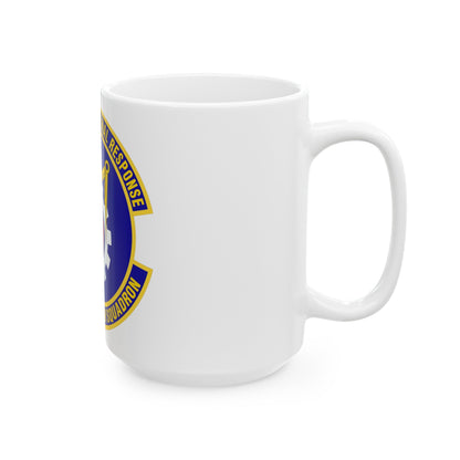 6th Civil Engineer Squadaron (U.S. Air Force) White Coffee Mug-The Sticker Space