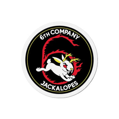 6TH COMPANY JACKALOPES (U.S. Navy) Refrigerator Magnet - The Sticker Space