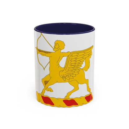 6th Field Artillery Regiment (U.S. Army) Accent Coffee Mug-11oz-The Sticker Space