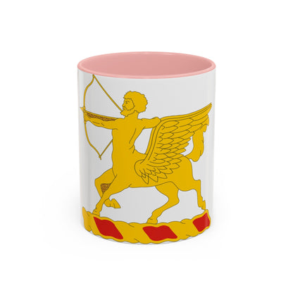 6th Field Artillery Regiment (U.S. Army) Accent Coffee Mug-11oz-The Sticker Space