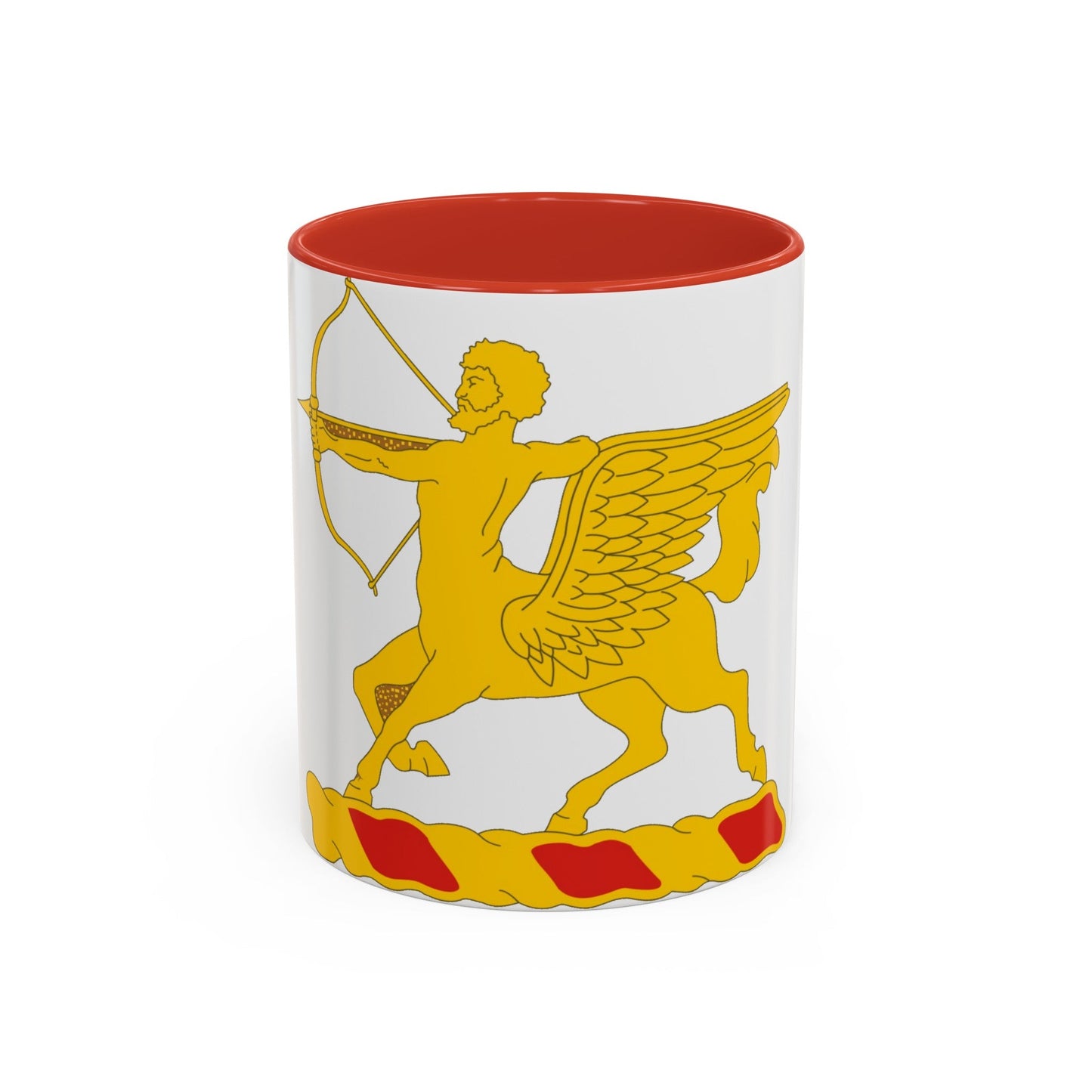 6th Field Artillery Regiment (U.S. Army) Accent Coffee Mug-11oz-The Sticker Space