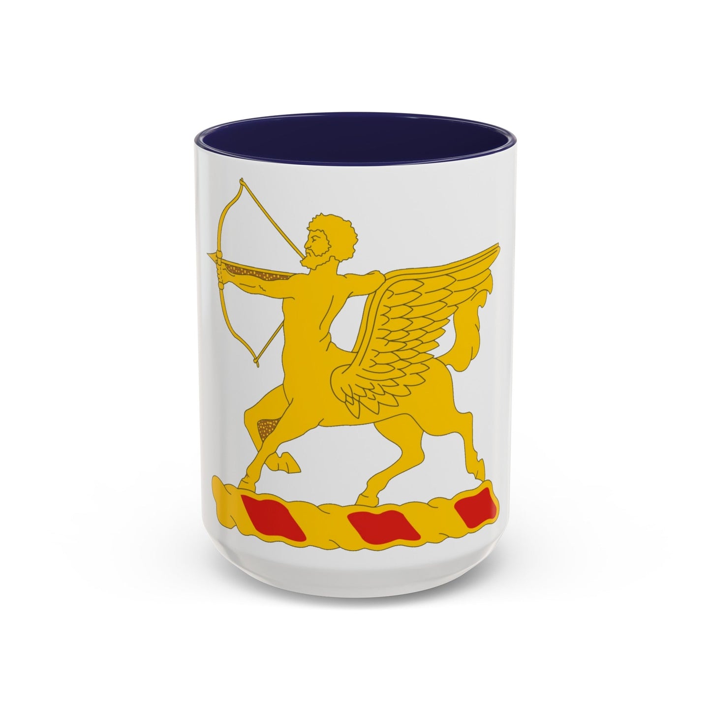 6th Field Artillery Regiment (U.S. Army) Accent Coffee Mug-15oz-The Sticker Space