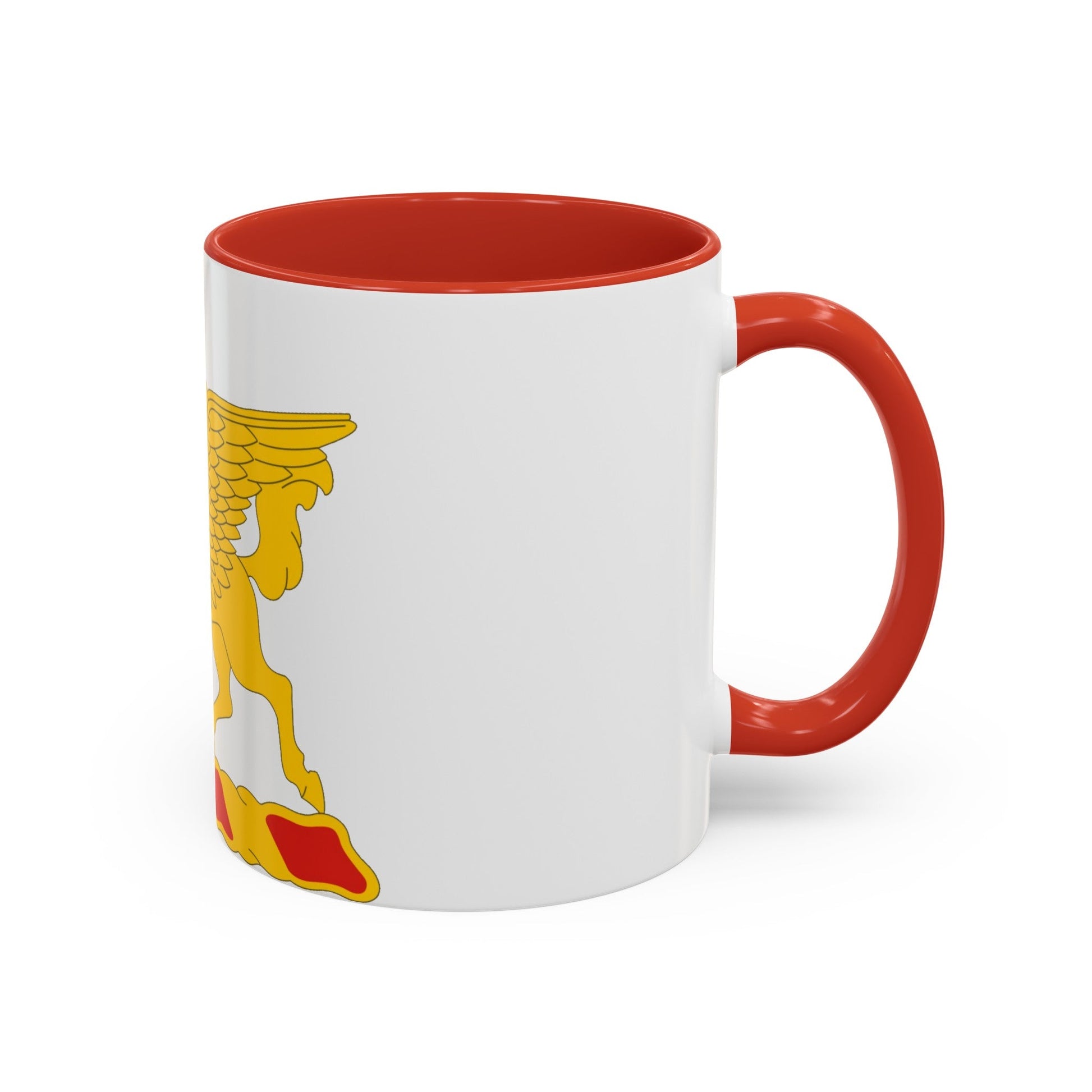 6th Field Artillery Regiment (U.S. Army) Accent Coffee Mug-The Sticker Space