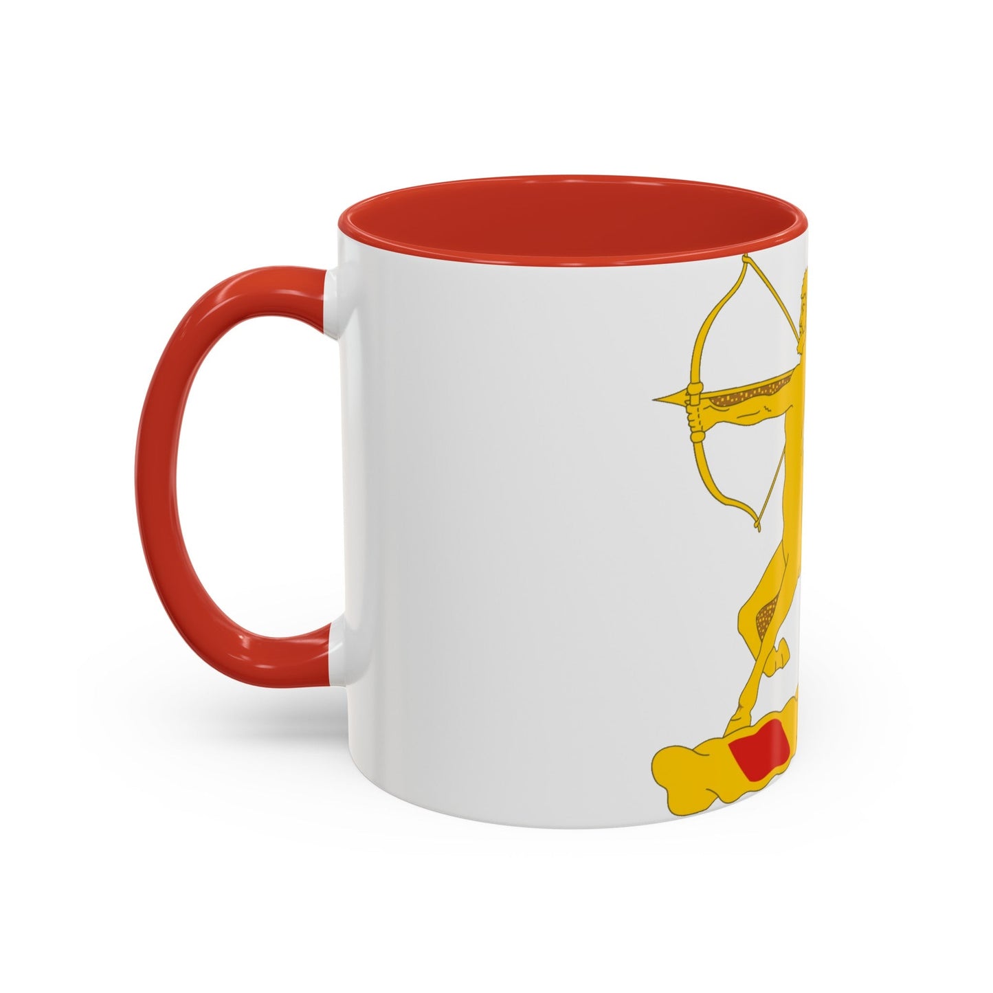 6th Field Artillery Regiment (U.S. Army) Accent Coffee Mug-The Sticker Space