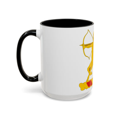 6th Field Artillery Regiment (U.S. Army) Accent Coffee Mug-The Sticker Space