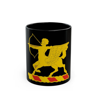 6th Field Artillery Regiment (U.S. Army) Black Coffee Mug-11oz-The Sticker Space