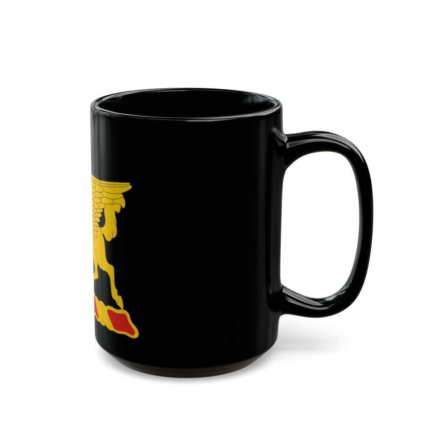 6th Field Artillery Regiment (U.S. Army) Black Coffee Mug-The Sticker Space