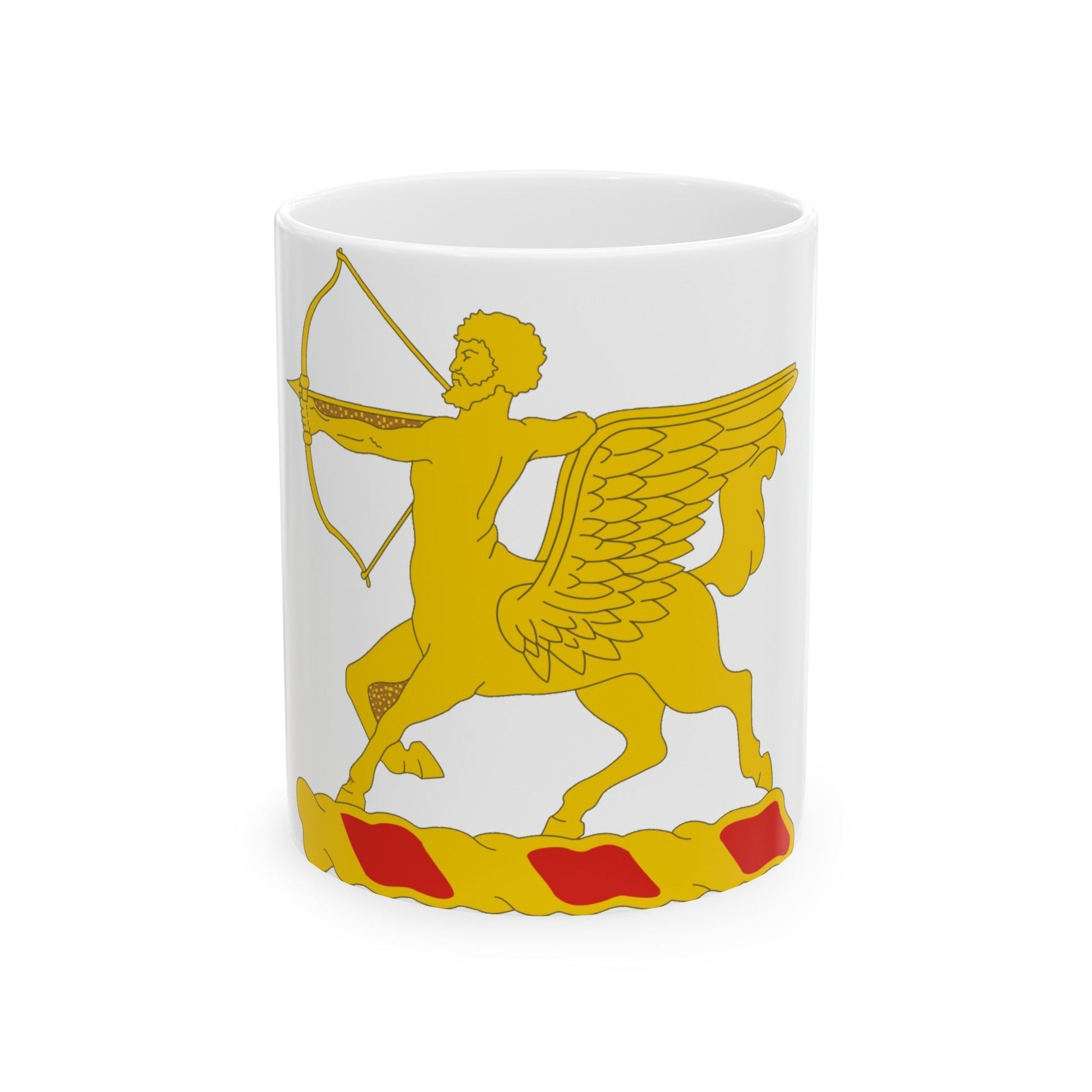 6th Field Artillery Regiment (U.S. Army) White Coffee Mug-11oz-The Sticker Space