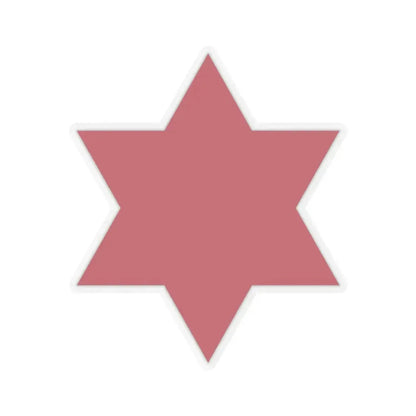 6th Infantry Division (U.S. Army) STICKER Vinyl Kiss-Cut Decal 3 Inch Transparent - The Sticker Space