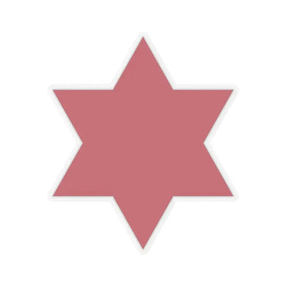 6th Infantry Division (U.S. Army) STICKER Vinyl Kiss-Cut Decal 4 Inch Transparent - The Sticker Space