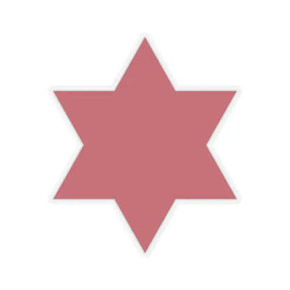 6th Infantry Division (U.S. Army) STICKER Vinyl Kiss-Cut Decal 6 Inch Transparent - The Sticker Space