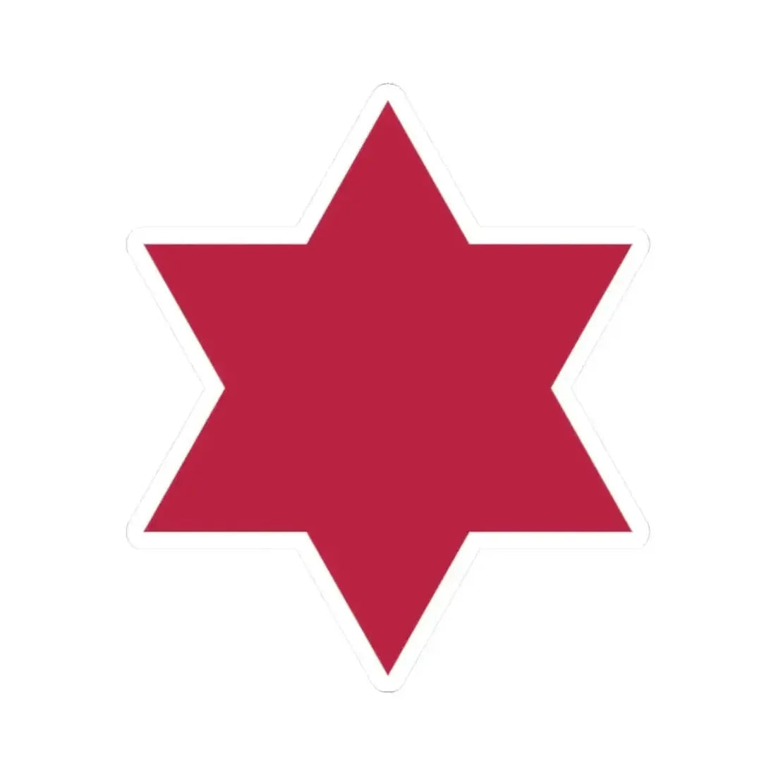 6th Infantry Division (U.S. Army) STICKER Vinyl Kiss-Cut Decal - The Sticker Space