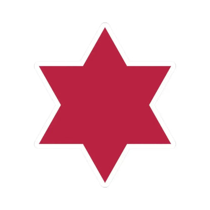 6th Infantry Division (U.S. Army) STICKER Vinyl Kiss-Cut Decal - The Sticker Space