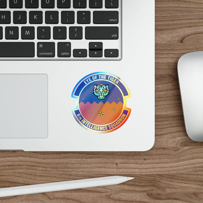 6th Intelligence Squadron (U.S. Air Force) Holographic STICKER Die-Cut Vinyl Decal-The Sticker Space