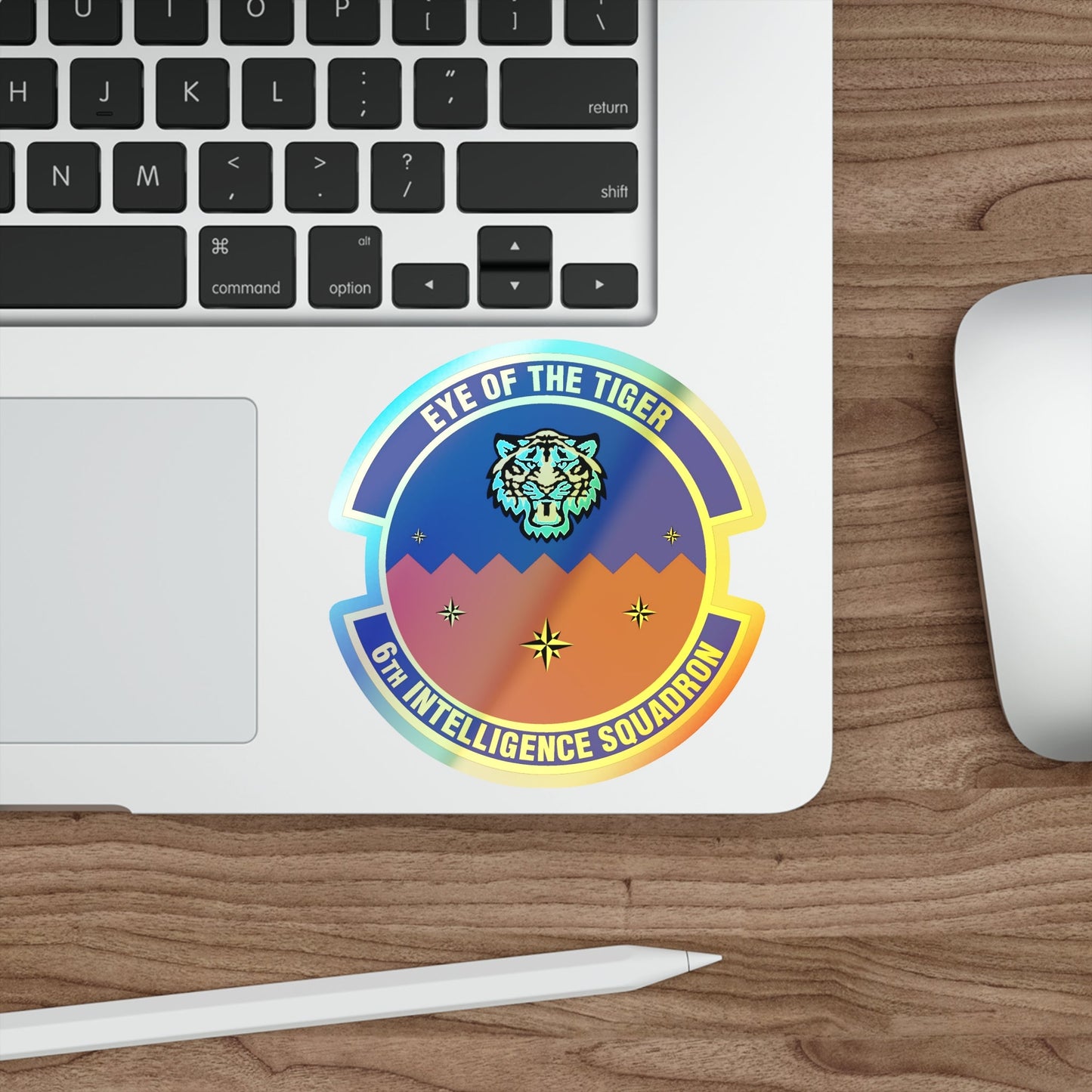 6th Intelligence Squadron (U.S. Air Force) Holographic STICKER Die-Cut Vinyl Decal-The Sticker Space