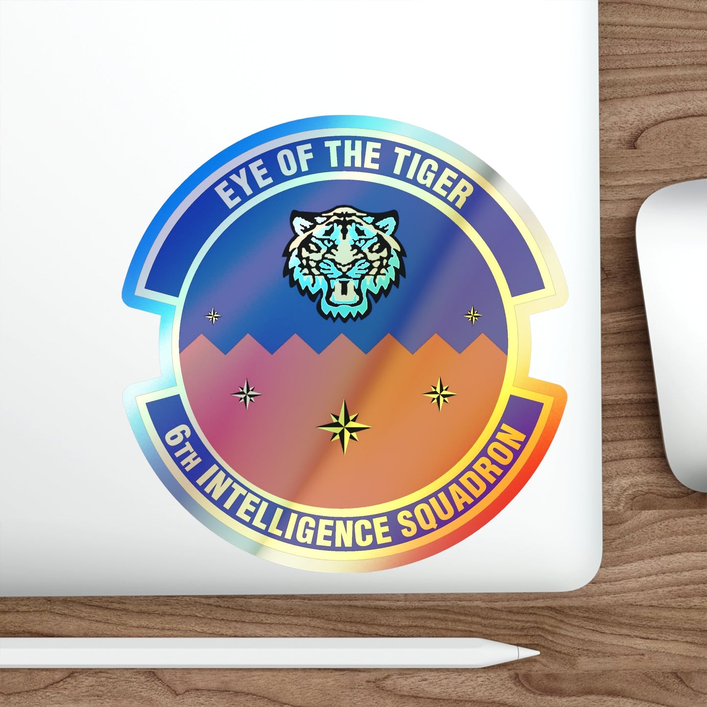 6th Intelligence Squadron (U.S. Air Force) Holographic STICKER Die-Cut Vinyl Decal-The Sticker Space