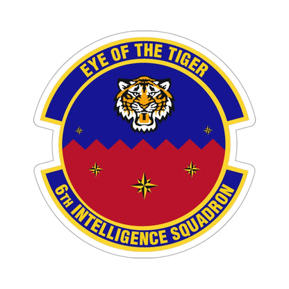 6th Intelligence Squadron (U.S. Air Force) STICKER Vinyl Die-Cut Decal-4 Inch-The Sticker Space