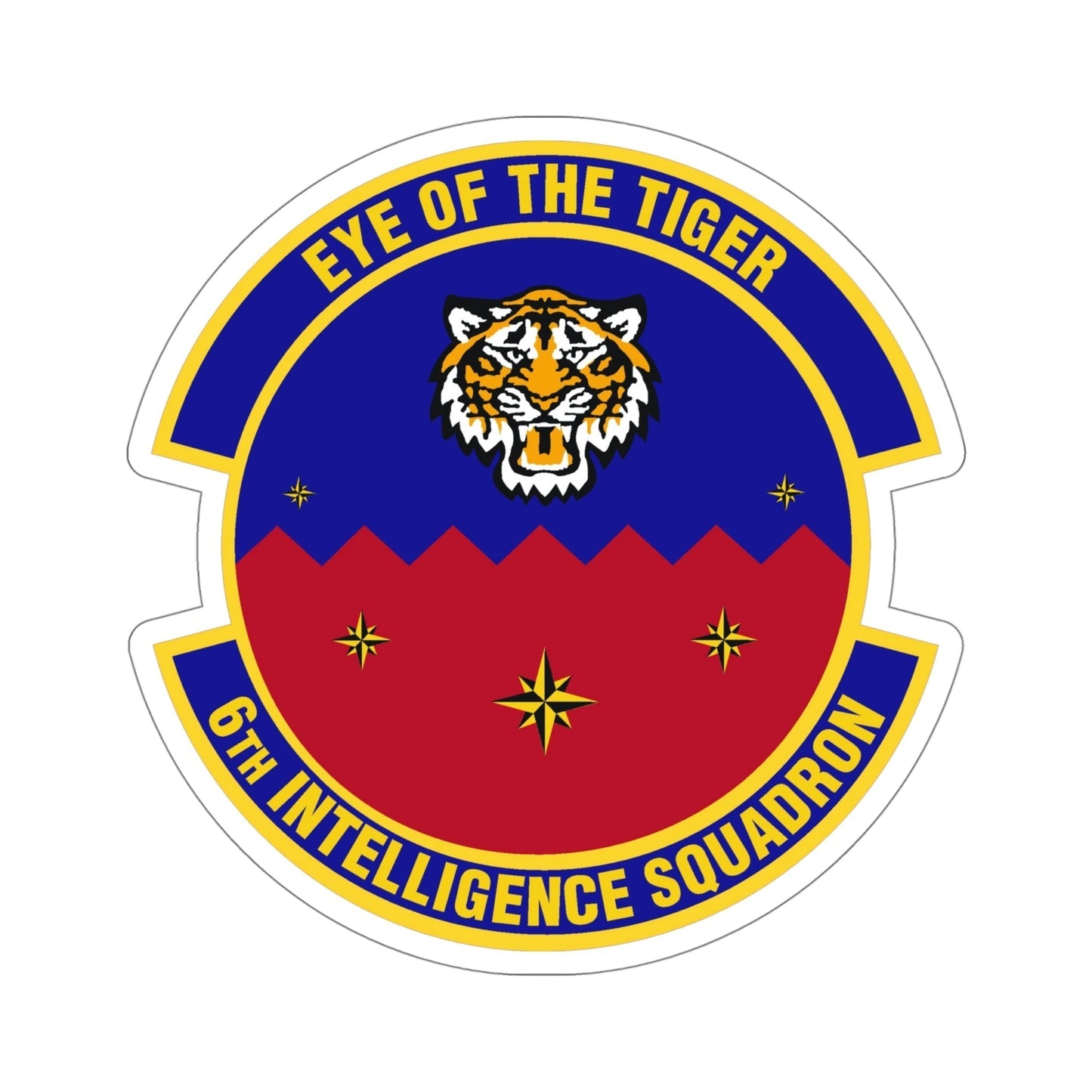 6th Intelligence Squadron (U.S. Air Force) STICKER Vinyl Die-Cut Decal-5 Inch-The Sticker Space