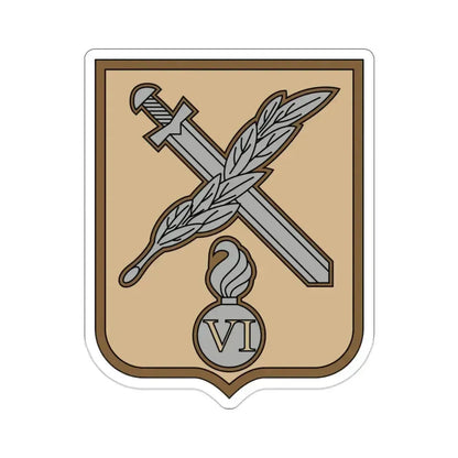 6th Separate Mechanised Brigade 2 (Ukraine) STICKER Vinyl Die-Cut Decal 2 Inch - The Sticker Space