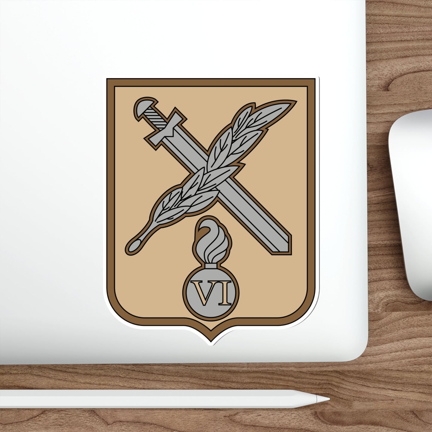 6th Separate Mechanised Brigade 2 (Ukraine) STICKER Vinyl Die-Cut Decal-The Sticker Space