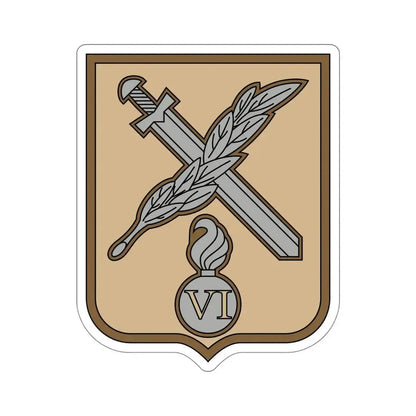 6th Separate Mechanised Brigade 2 (Ukraine) STICKER Vinyl Die-Cut Decal - The Sticker Space