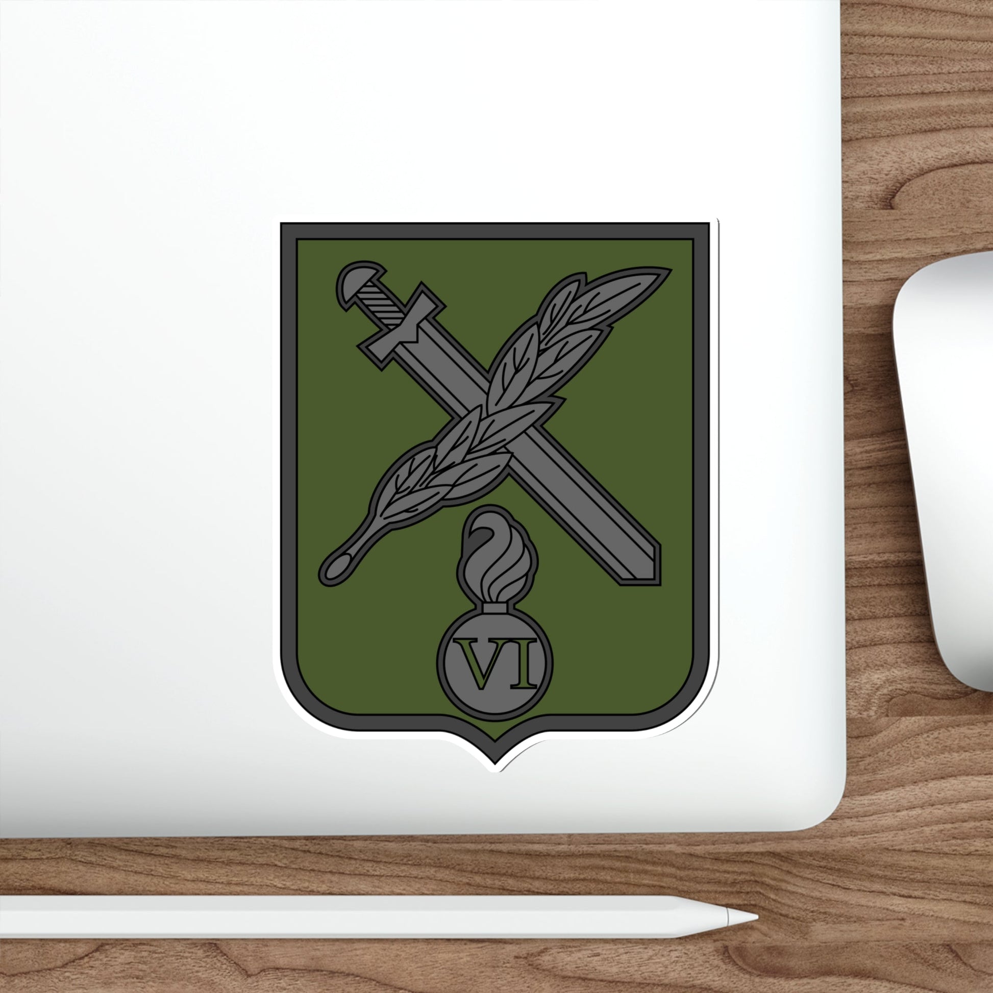 6th Separate Mechanised Brigade 3 (Ukraine) STICKER Vinyl Die-Cut Decal-The Sticker Space