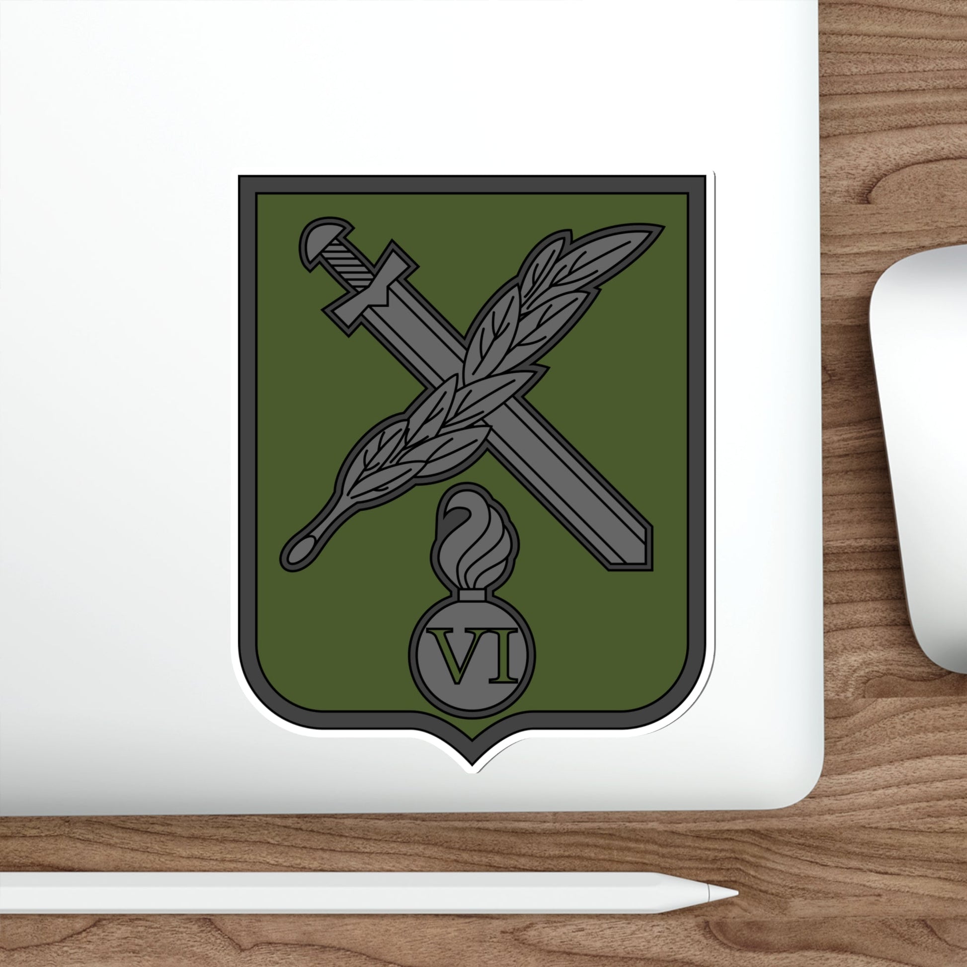 6th Separate Mechanised Brigade 3 (Ukraine) STICKER Vinyl Die-Cut Decal-The Sticker Space