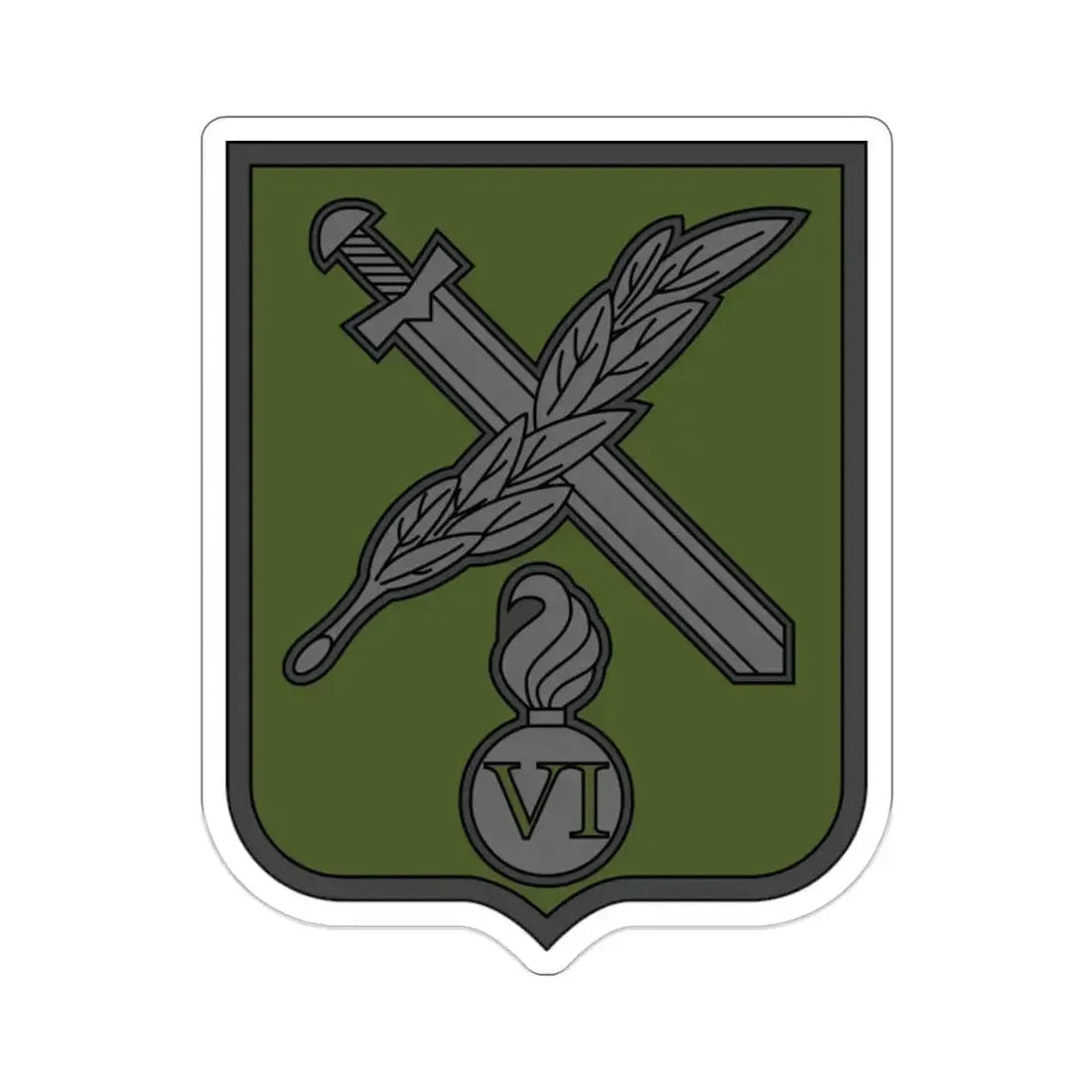 6th Separate Mechanised Brigade 3 (Ukraine) STICKER Vinyl Die-Cut Decal - The Sticker Space