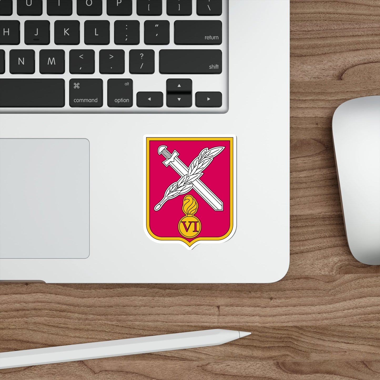 6th Separate Mechanised Brigade (Ukraine) STICKER Vinyl Die-Cut Decal-The Sticker Space