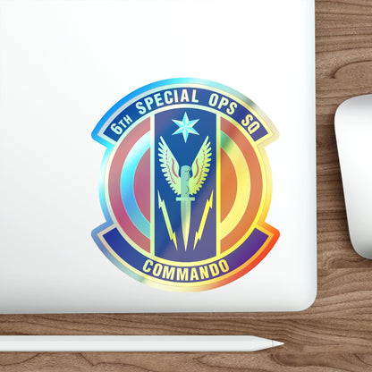 6th Special Operations Squadron (U.S. Air Force) Holographic STICKER Die-Cut Vinyl Decal-The Sticker Space