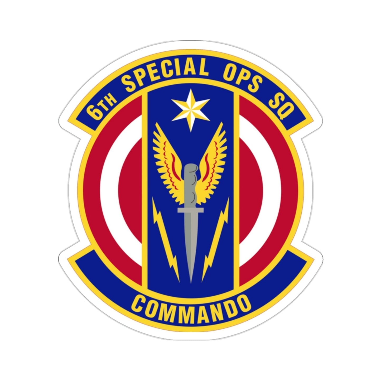 6th Special Operations Squadron (U.S. Air Force) STICKER Vinyl Die-Cut Decal-2 Inch-The Sticker Space