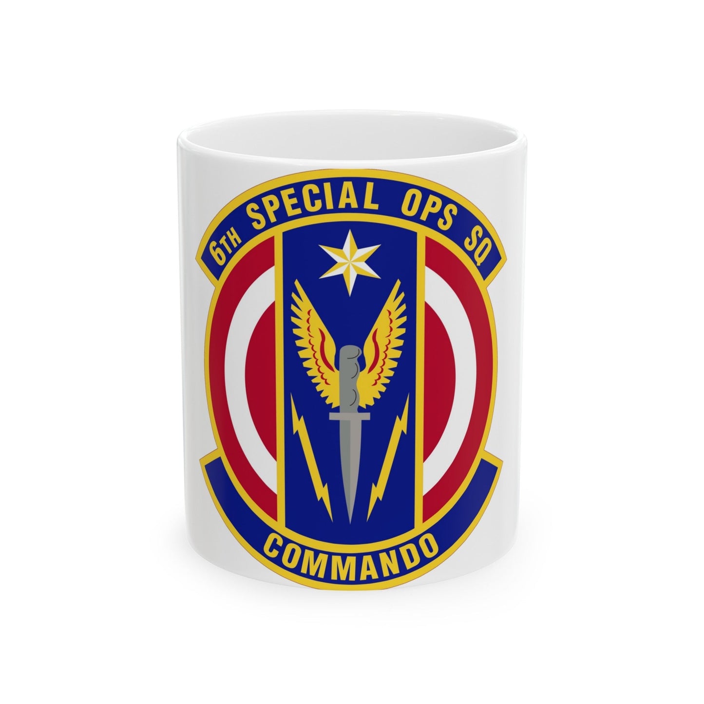 6th Special Operations Squadron (U.S. Air Force) White Coffee Mug-11oz-The Sticker Space