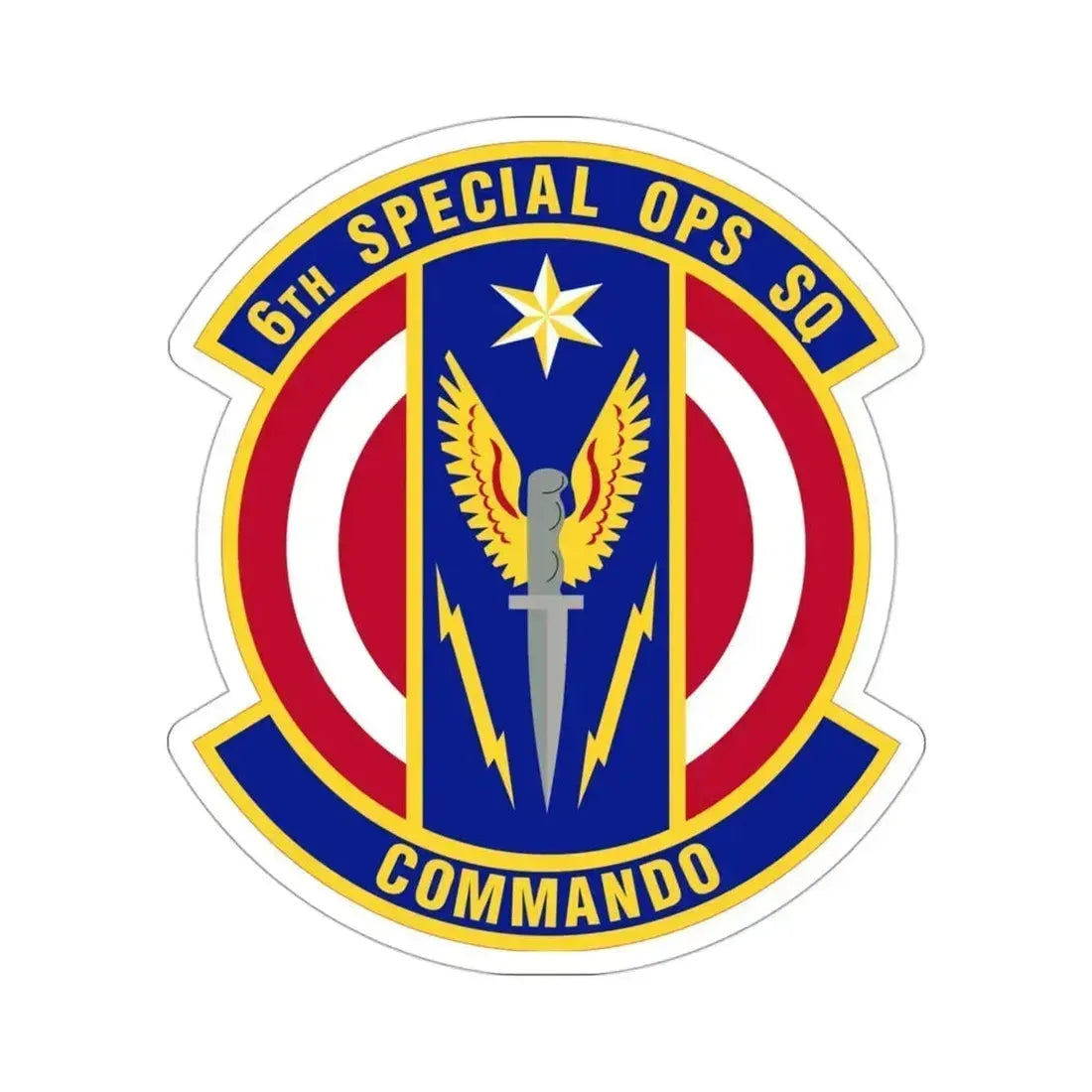 6th Special Operations Squadron (U.S. Air Force) STICKER Vinyl Die-Cut Decal 3 Inch - The Sticker Space
